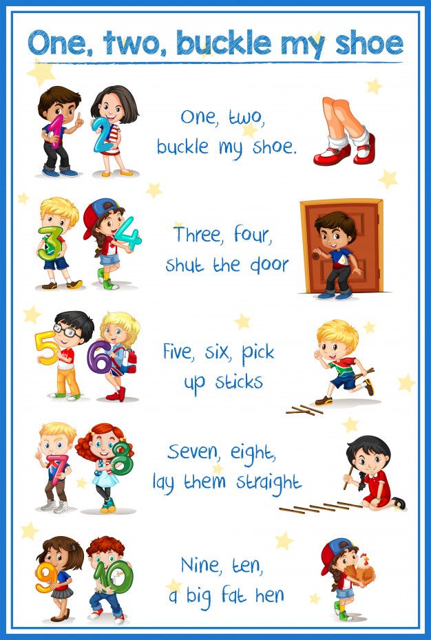 One Two Buckle My Shoe