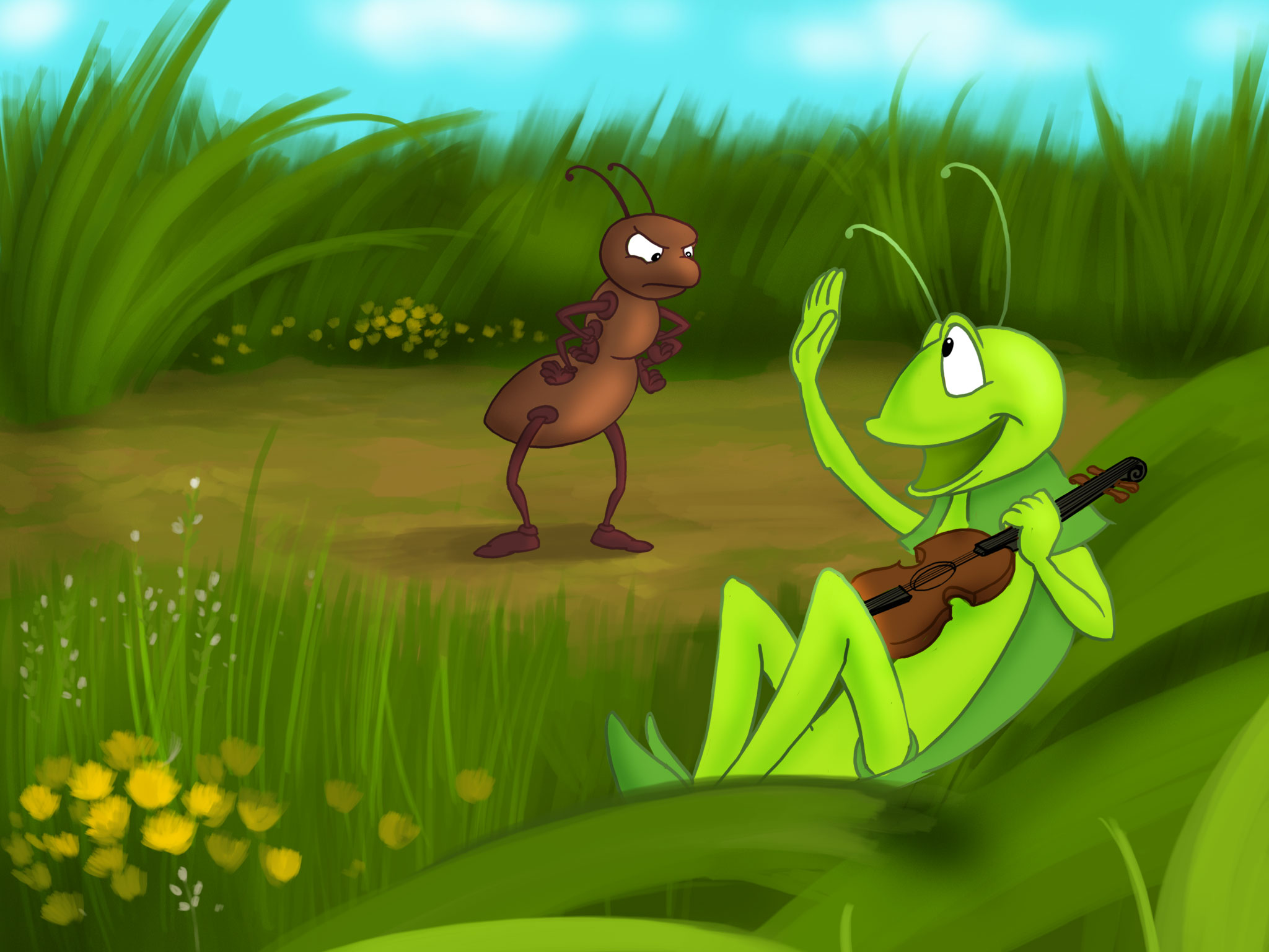 Ant and Grasshopper