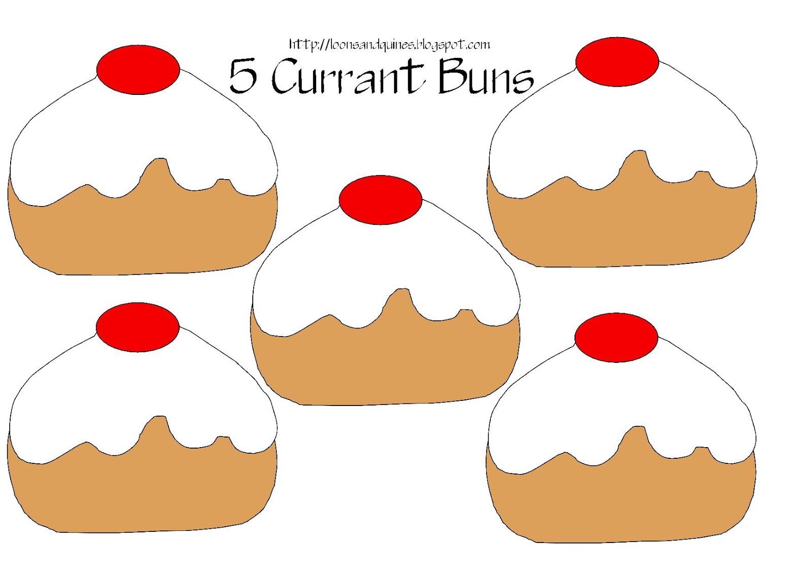Five Currant Buns
